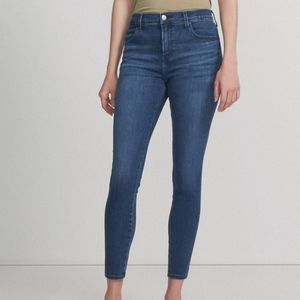 JBrand ALANA HIGH-RISE CROPPED SKINNY IN LIMITLESS